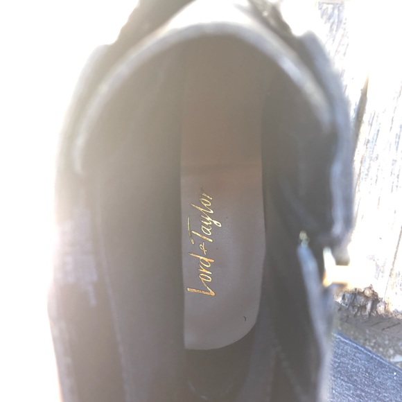 Size 6 Lord & Taylor “penny loafer” boot. - Picture 4 of 4